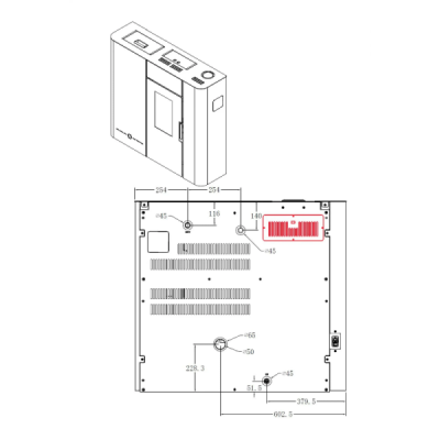 ???? Hidroestufa de pellets HS18 Estufa de agua Fujisol