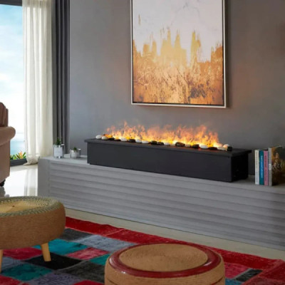 Chimenea de vapor de agua - Chimenea decorativa 120cm Chimenea de vapor de agua - Chimenea decorativa 120cm