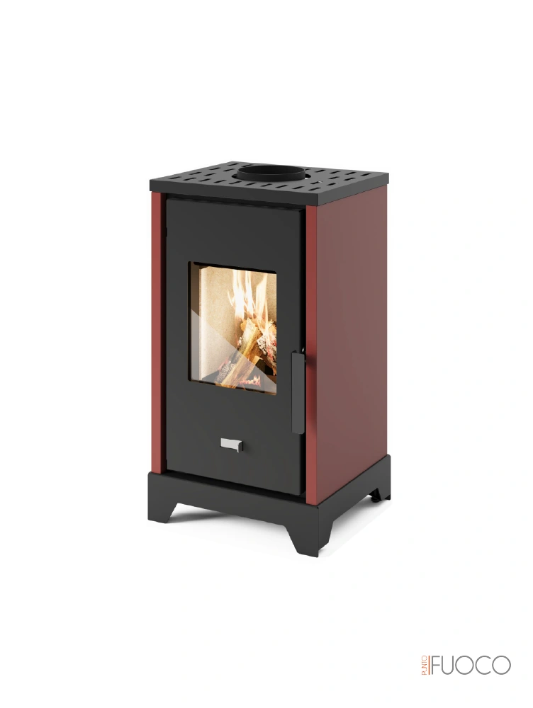 Estufa de leña Punto Fuoco Lela 6kw