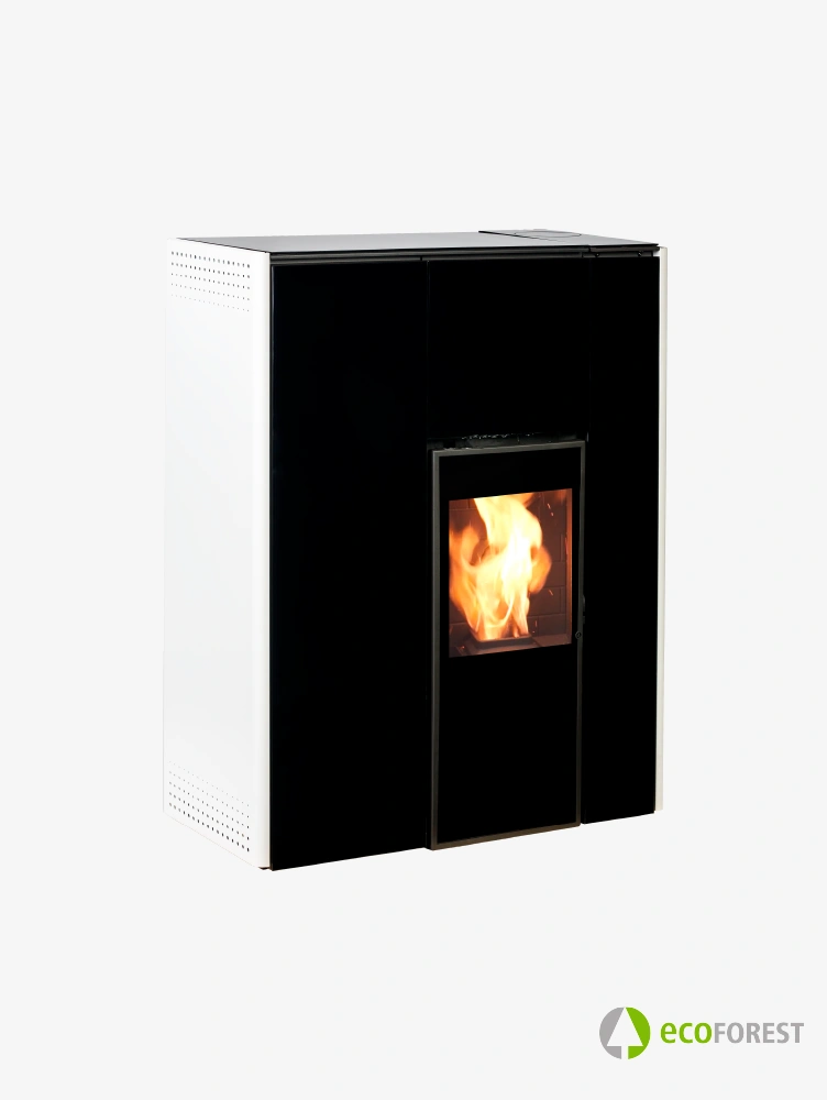 hidroestufa de pellets 18kw ECOFOREST Hidrocopper 18 Slim+