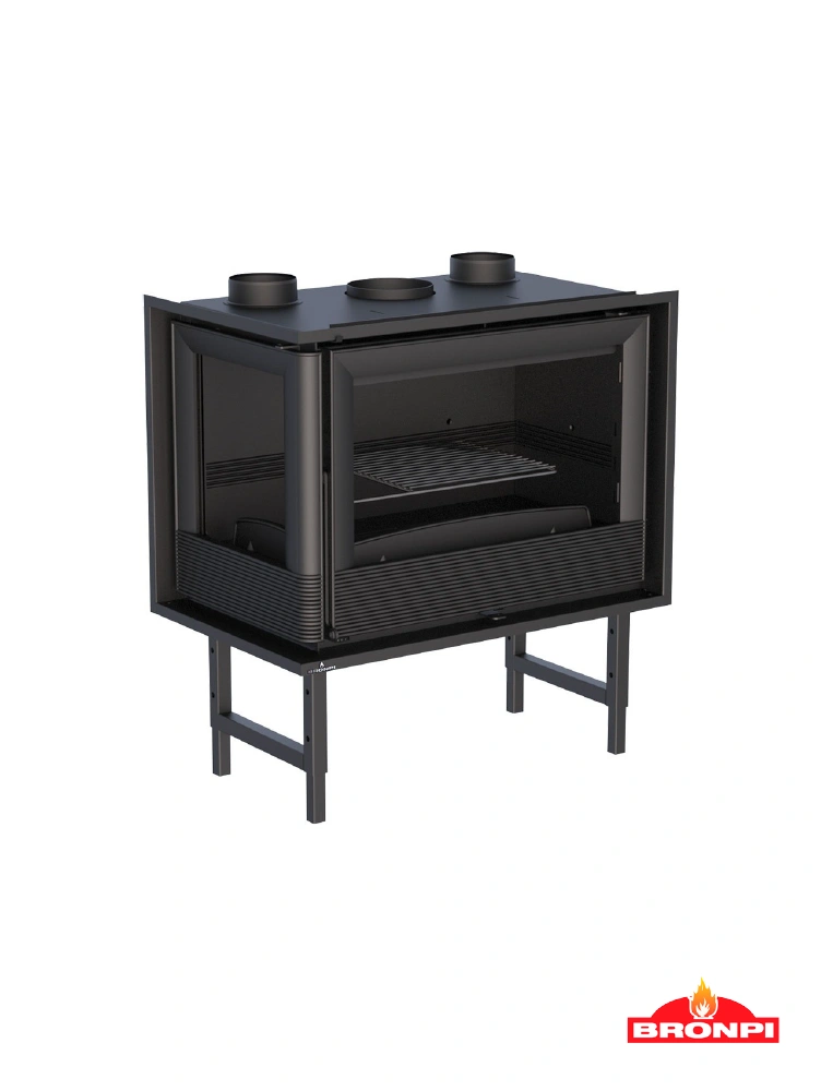 insertable de leña Bronpi Paris 70 2 caras