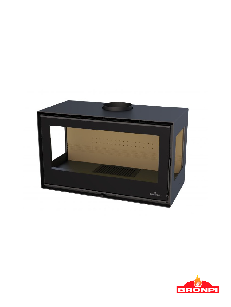 Estufa de leña Bronpi Bimba 70 3C